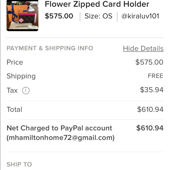 Louis Vuitton Flower Bloom Card Holder - Picture 3 of 9